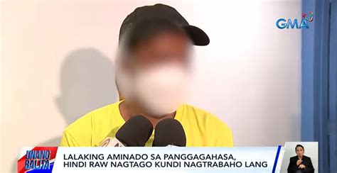 Lalaking may patong.